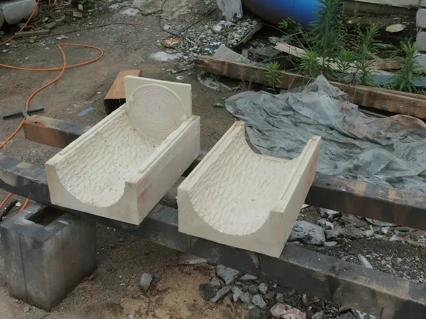 仿木硅胶模具3