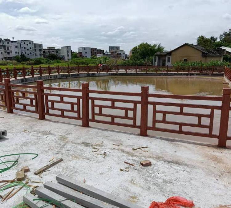 仿木水泥栏杆上色##这种油漆最适合